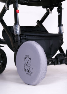 Набор чехлов на колеса коляски BabyBreeze, 25-31 см, закрытые, 2шт.