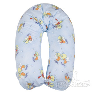 Подушка для беременных BabyMatex Relax, для кормления, с микро гранулами и хлопковой поверхностью