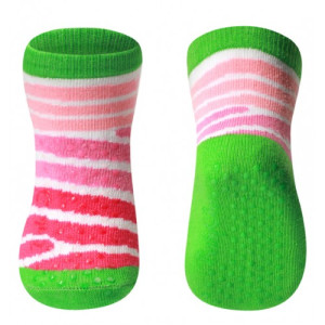 Детские носочки BabyOno, с тормозами, 3 пары, 6-12 м