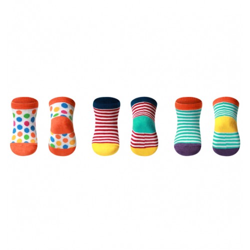 Детские носочки BabyOno, для новорожденных, 3 пары, 0-6 м