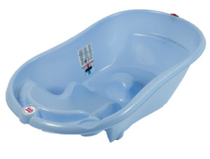 Ванночка со сливом OK Baby Onda New Style, для купания новорожденных, младенцев