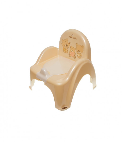 Горшок - кресло Tega Baby Teddy Bear, антискользящий, съемная чаша
