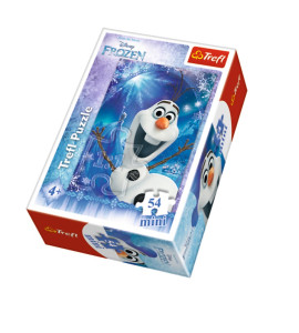 Головоломка-пазл Trefl Mini Олаф, Disney Frozen Холодное сердце, 54 элемента