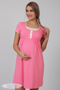Сорочка для беременных ЮЛА МАМА Nikole, ночная рубашка беременных и кормящих