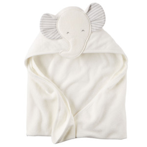 Полотенце - уголок после купания Carter's Слон, для новорожденных, 75 х 75 см