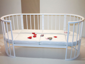 Кроватка детская Колисани Овал 6 в 1, кроватка - трансформер