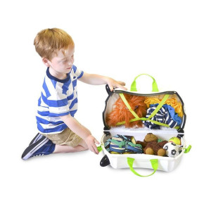 Детский чемодан для путешествий Trunki Zimba Зебра, на колесиках