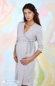 Халат для беременных Sinty ЮЛА МАМА , для кормящих мам