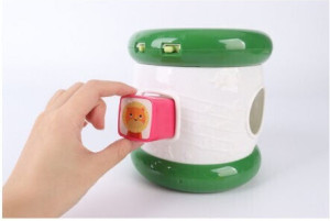 Набор музыкальных инструментов: барабан-сортер и маракасы