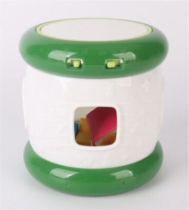 Набор музыкальных инструментов: барабан-сортер и маракасы