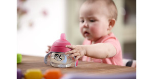 Поильник Philips AVENT, мягкий носик, чашка - непроливайка, с ручками, 200 мл, 1 шт. 