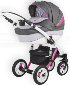 Коляска универсальная Adamex Barletta Rainbow Collection 2в1