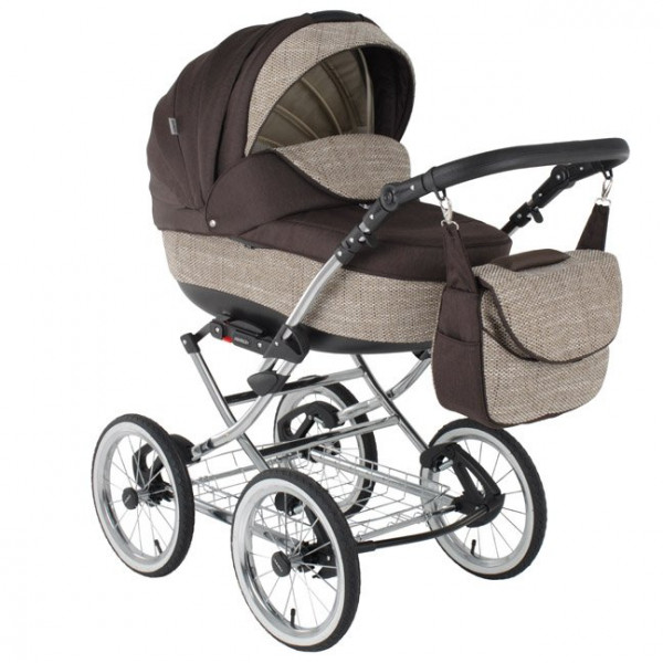 Коляска Adamex Katrina Eko - Len 2 в 1, ретро