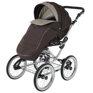 Коляска Adamex Katrina Eko - Len 2 в 1, ретро