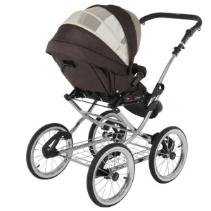 Коляска Adamex Katrina Eko - Len 2 в 1, ретро