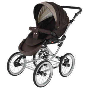 Коляска Adamex Katrina Eko - Len 2 в 1, ретро