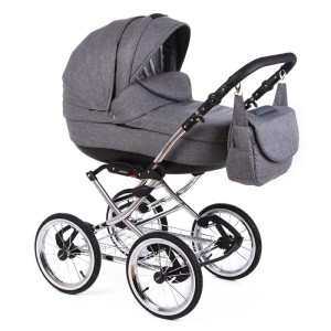 Коляска Adamex Katrina Eko - Len 2 в 1, ретро