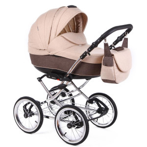 Коляска Adamex Katrina Eko - Len 2 в 1, ретро