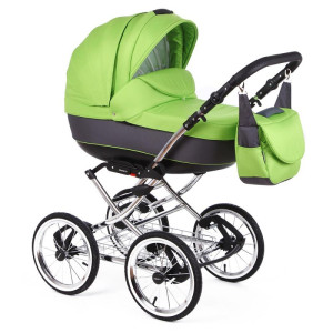 Коляска Adamex Katrina 3 в 1, ретро