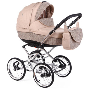 Коляска Adamex Katrina Eko - Len 2 в 1, ретро