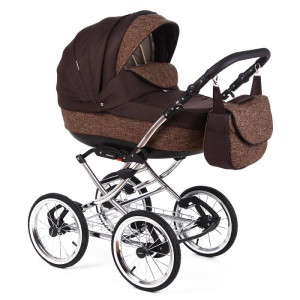 Коляска Adamex Katrina Eko - Len 2 в 1, ретро