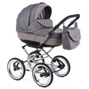 Коляска Adamex Katrina Eko - Len 2 в 1, ретро