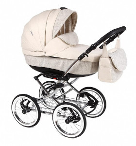 Коляска Adamex Katrina Eko - Len 2 в 1, ретро