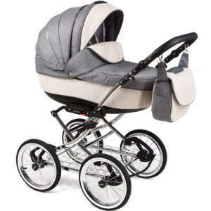 Коляска Adamex Katrina Eko - Len 2 в 1, ретро