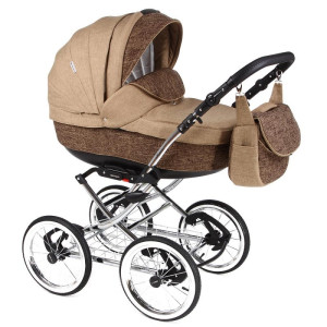 Коляска Adamex Katrina Eko - Len 2 в 1, ретро