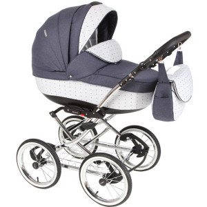 Коляска Adamex Katrina Eko - Len 2 в 1, ретро