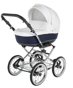 Коляска Adamex Katrina 3 в 1, ретро