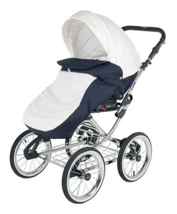 Коляска Adamex Katrina 3 в 1, ретро