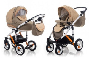 Коляска универсальная Adamex Galactic Rainbow,  2 в 1