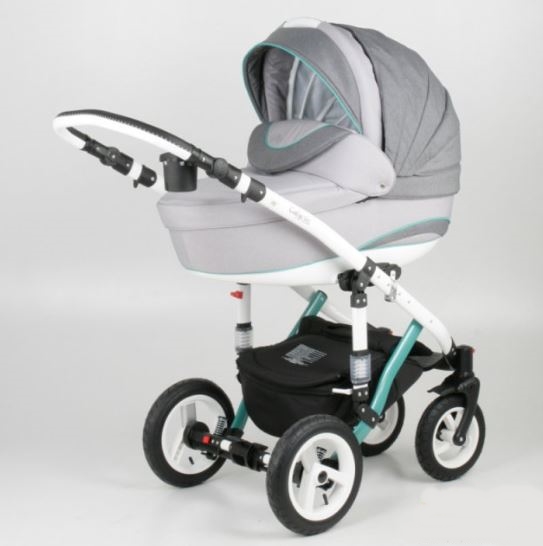 Коляска универсальная Adamex Galactic Rainbow,  2 в 1