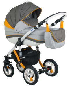 Коляска универсальная Adamex Gloria Rainbow, 2 в 1