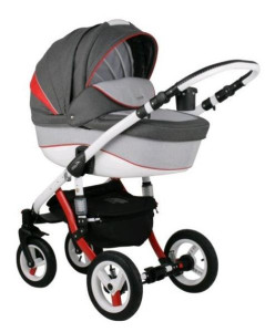 Коляска универсальная Adamex Gloria Rainbow, 2 в 1