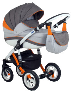 Коляска универсальная Adamex Gloria Rainbow, 2 в 1