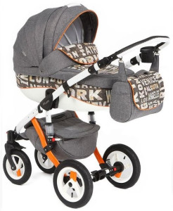 Коляска универсальная Adamex Gloria World Collection, 2 в 1