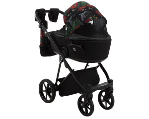 Коляска универсальная Adamex Porto Flowers 2 в 1