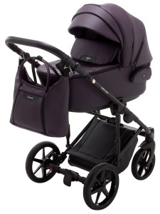 Коляска универсальная Adamex Porto Light Eco 2 в 1, кожа 100%