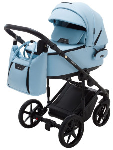 Коляска универсальная Adamex Porto Light Eco 2 в 1, кожа 100%