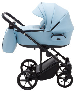 Коляска универсальная Adamex Porto Light Eco 2 в 1, кожа 100%