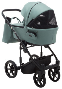Коляска универсальная Adamex Porto Light Eco 2 в 1, кожа 100%