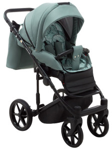 Коляска универсальная Adamex Porto Light Eco 2 в 1, кожа 100%