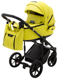 Коляска универсальная Adamex Porto Light Eco 2 в 1, кожа 100%