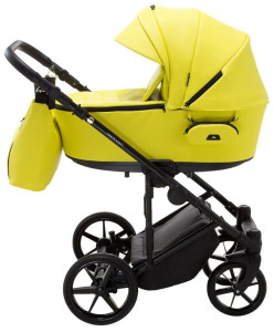 Коляска универсальная Adamex Porto Light Eco 2 в 1, кожа 100%