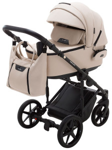 Коляска универсальная Adamex Porto Light Eco 2 в 1, кожа 100%