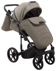 Коляска универсальная Adamex Porto Light Eco 2 в 1, кожа 100%
