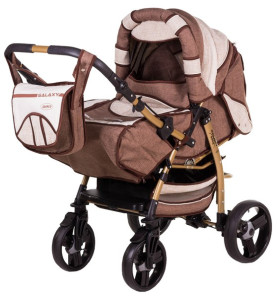 Коляска-трансформер Adamex Galaxy Drifting, с поворотными колесами