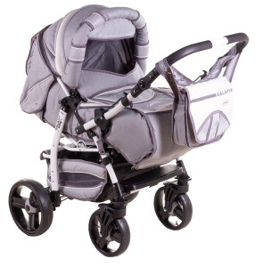 Коляска-трансформер Adamex Galaxy Drifting, с поворотными колесами